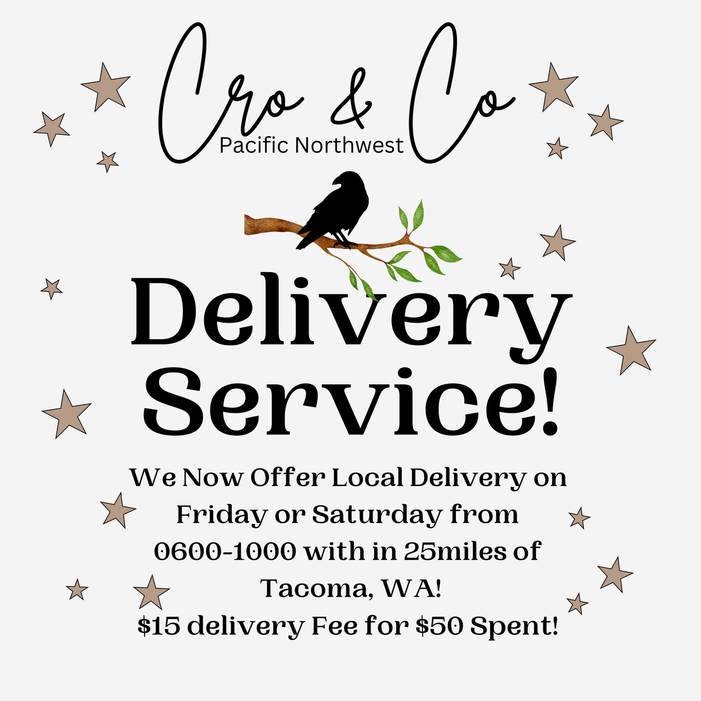 **NEW** Local Delivery Service