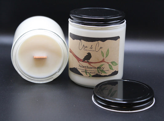 Northern Sky Soy/Wooden Wick Candle